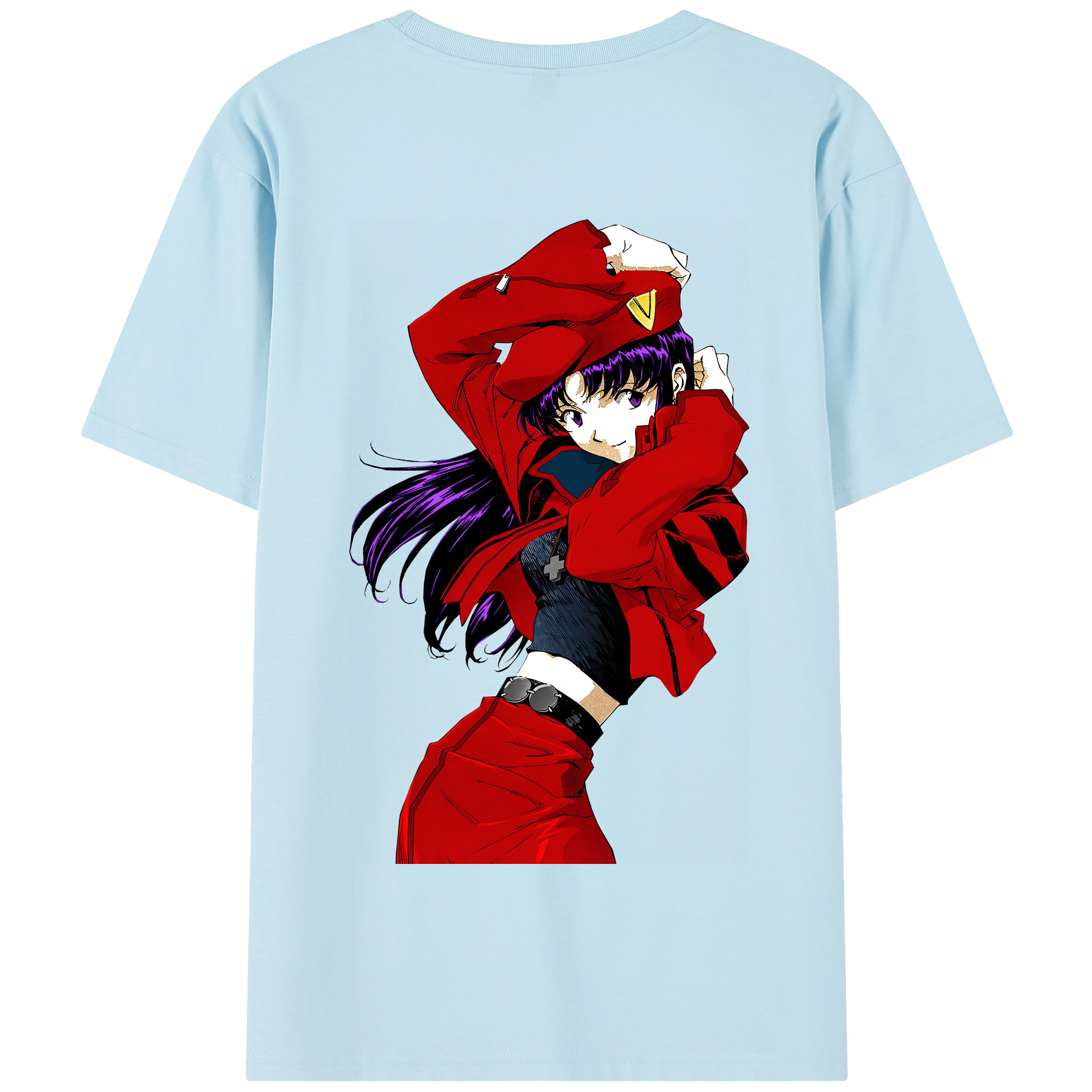 （画像用） EVA 新世紀エヴァンゲリオン 綿100％半袖Tシャツ（背面プリント）